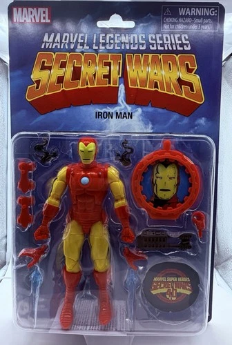 Marvel Legends Secret Wars Classic IRON MAN Retro 6" Figure