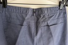 CALVIN KLEIN Slim Fit Modern Chino Khaki Dress Pants Trousers 33 x 30 Blue Gray — photo 4