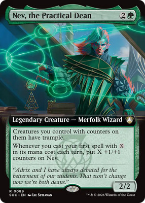 Nev, the Practical Dean (REGULAR) x1 - MTG SOC #89