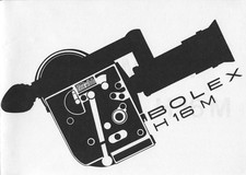 Bolex H 16 M Instruction Manual Reprint