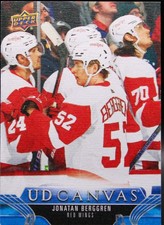 2023-24 Upper Deck Series1 - UD Canvas - Jonatan Berggren #C28 Detroit Red Wings