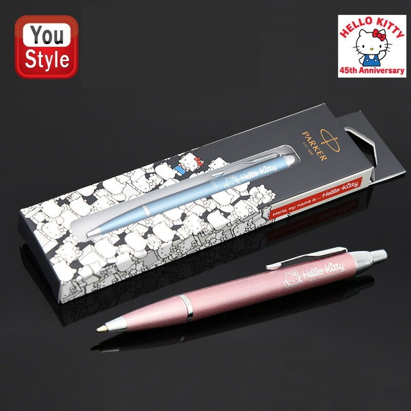 Parker IM Hello Kitty collaboration ballpoint pen Pastel Pink/Blue