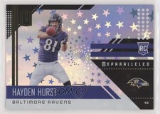 2018 Panini Unparalleled Rookie Astral 152/200 Hayden Hurst #285 6t7