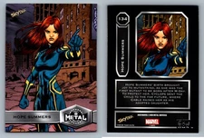 HOPE SUMMERS #134 - 2020 Marvel X-Men Metal Universe Pink F/X #/75