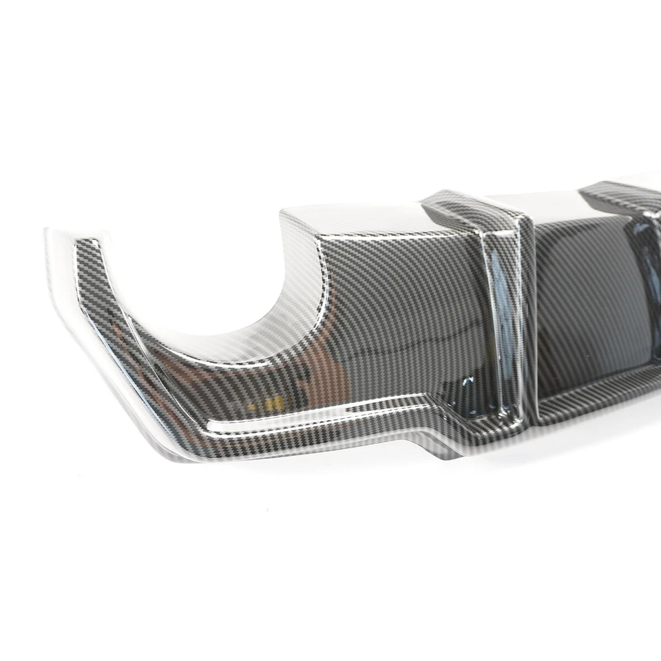 Difusor labial parachoques trasero aspecto carbono con LED para Lexus IS250 IS350 sedán 2006-2013 Foto 4 de 4