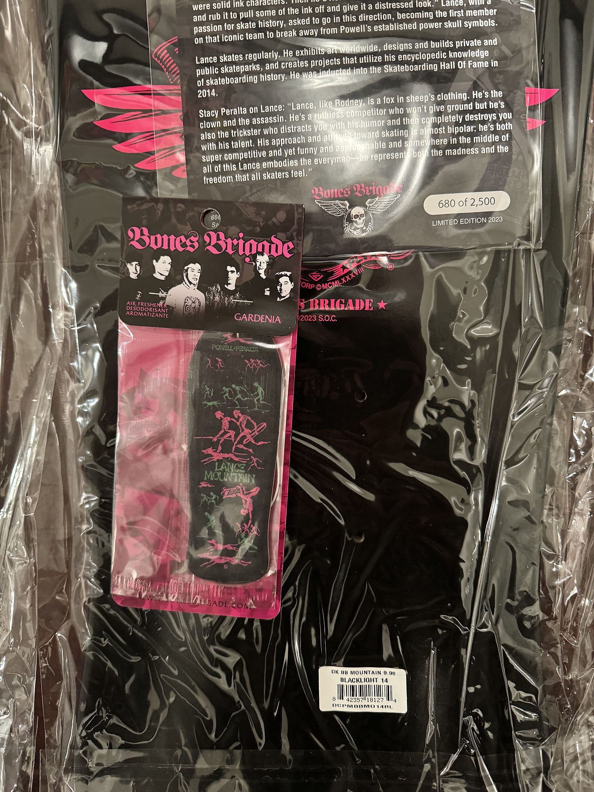 Powell Peralta Bones Brigade Complete Black Light Series 14 NEW & AIR FRESHENERS