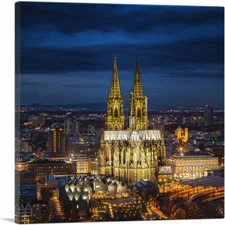 ARTCANVAS Cologne Cathedral in Germany Canvas Art Print