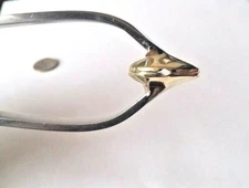   Round Pillow Press brass pad 3/4 inch Small Total Lenght 11 Inch