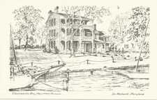 St. Michaels MD * Chesapeake Bay Maritime Museum John Moll 1960s