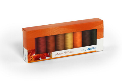 Premium Mettler Seralon 100% Polyester Herbst Nähgarn Sticken Basteln