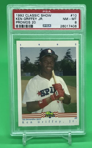 Ken Griffey 1992 classic show promo PSA 8 NM-MT
