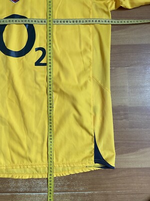 ARSENAL 2005 2006 AWAY FOOTBALL SHIRT SOCCER JERSEY NIKE sz