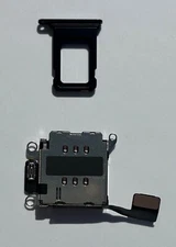 Apple iPhone 13 SIM Card Reader w/ SIM Tray OEM Genuine A2482 A2631 A2633 A2635