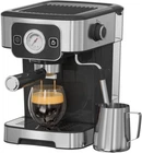 20 Bar Espresso Machine with Milk Frother - Compact Stainless Steel Design