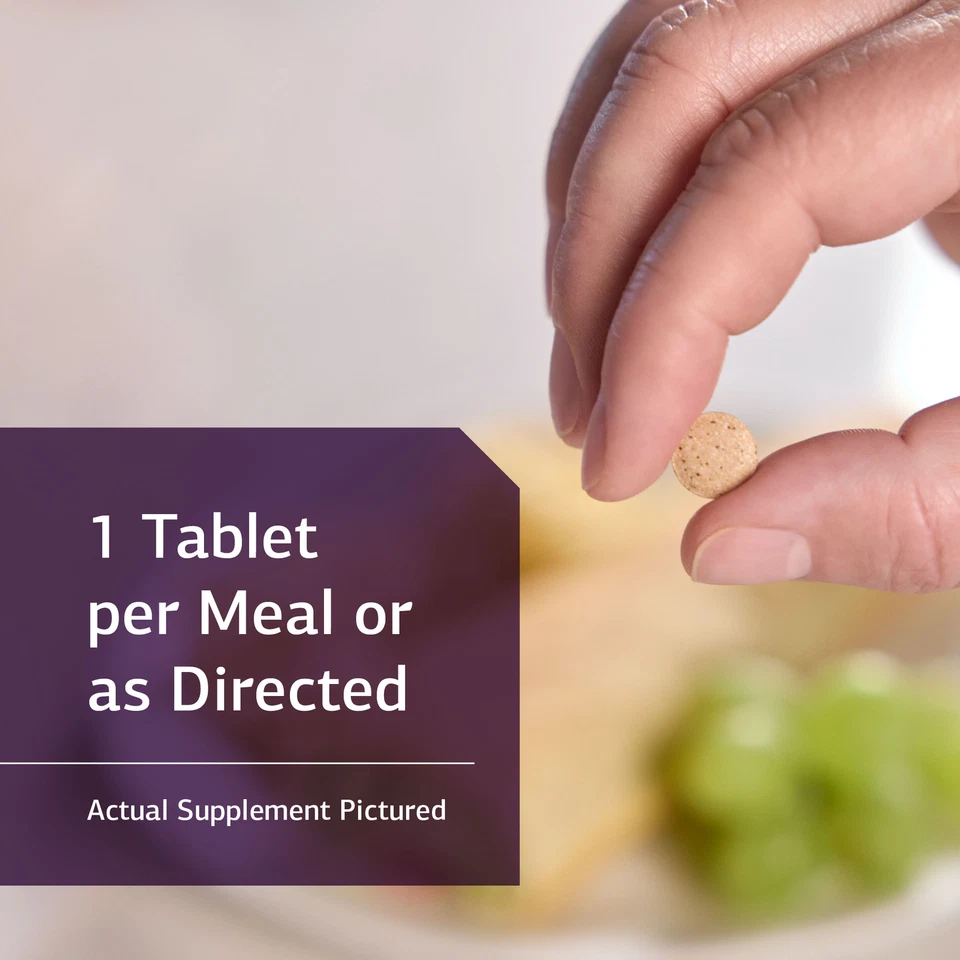 Colesterol de alimentos integrales de tomillo de proceso estándar, 330 tabletas Foto 3 de 4