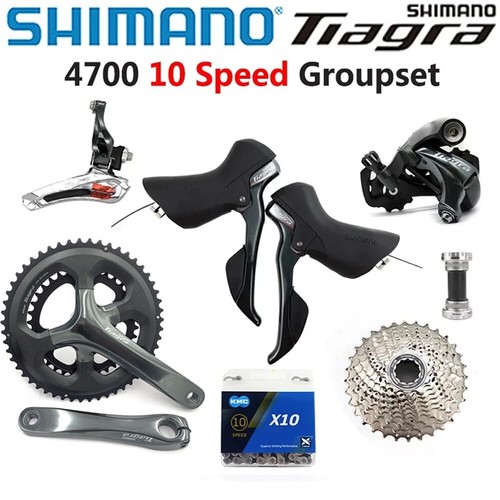 Tiagra SHIMANO Tiagra 4700 2x10 Speed ROAD Bike Groupset 170mm Crankset 50-34T ...