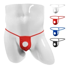 T-back Jockstrap G-String Panties Hollow Out Briefs Knickers Lingerie Underwear 