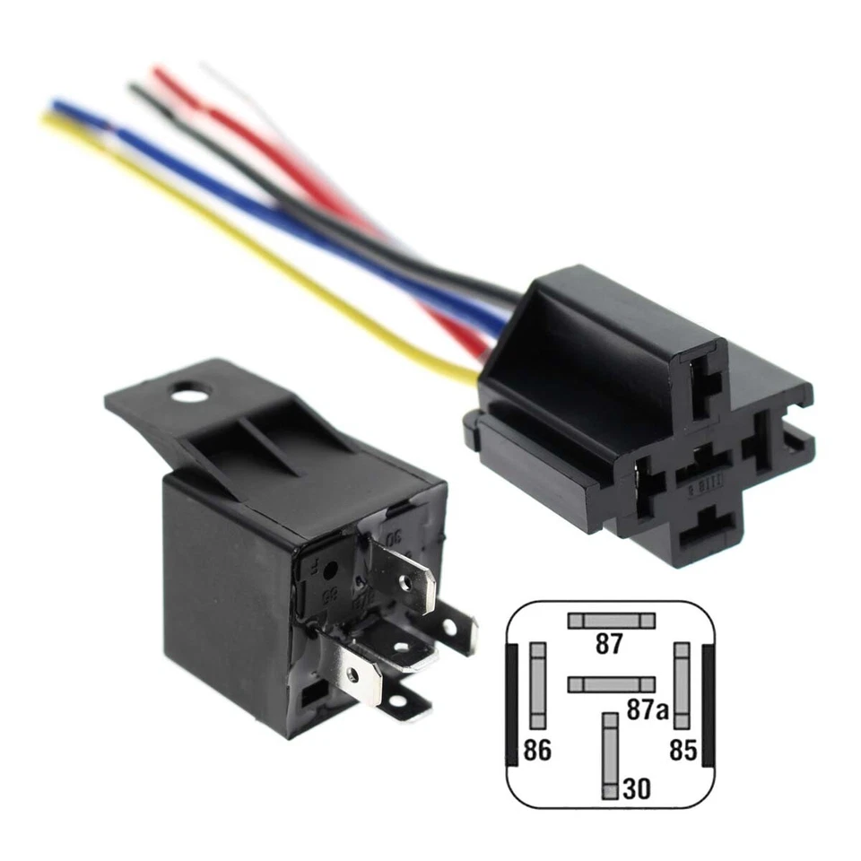 Interruptor de relé de arranque con enchufe para 1980-1993 Big Twin y Sportster 31506-79B Foto 3 de 4