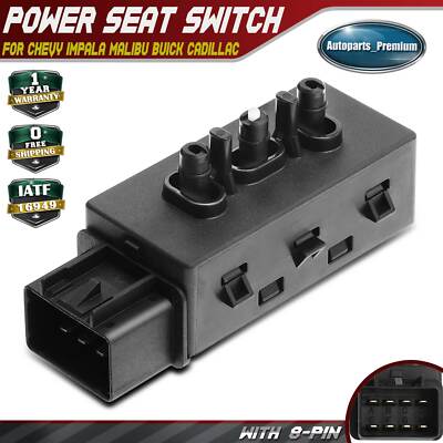 Driver Power Seat Adjuster Switch for Chevy Impala Malibu Buick ...