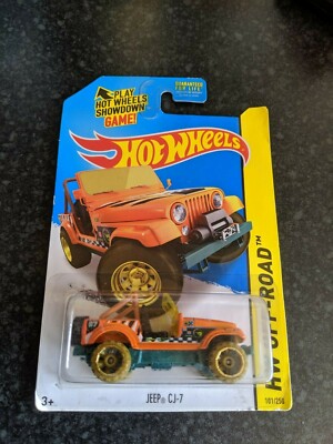 Hot Wheels CFK53 2015 HW Off-Road Treasure Hunt Jeep CJ-7 ...