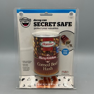 Secret Safe Hormel Corned Beef Hash Can Decoy Hidden Compartment Stash Fake Can