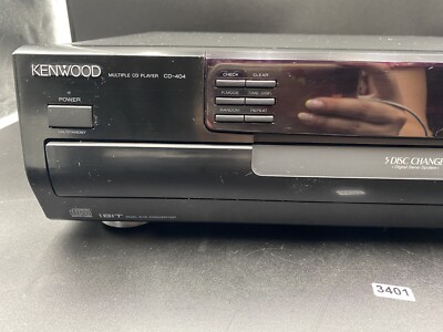 Kenwood CD-404 5 Disc CD Changer Tested Works | eBay