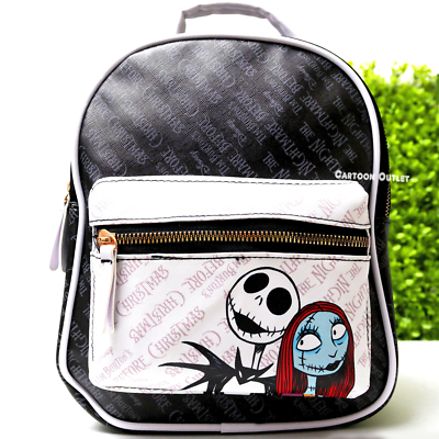 Disney Jack Skellington Sally Mini Backpack Purse 10