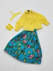 Vintage Barbie Midi Mood Outfit #3407 W/ Replacement Shoes 1971 Mattel