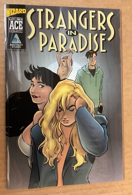 STRANGERS IN PARADISE WIZARD ACE EDITION #3 (1996) Wizard/Abstract; Terry Moore