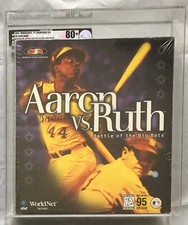 POP 1 VGA 80+ Sealed Giant Box PC 1997 - Hank Aaron vs. Babe Ruth - Windows 95
