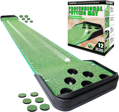 #ad #ad Golf Putting Green Indoor Advanced Guides Golf Putting Mat Enhance Putting A $99.99