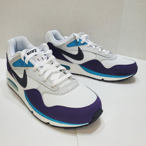 Nike Air Max Correlate Shoes White Purple Turquoise Black Women 11.5 511417-153 | eBay