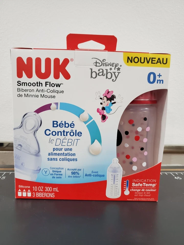 Botella anticólicos NUK Smooth Flow Minnie Mouse Foto 2 de 2