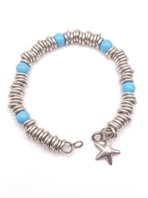 Sterling Silber & Türkis Links Of London Armband