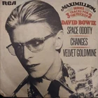 David Bowie  Space Oddity / Changes / Velvet Goldmine  7”  Vinyl Record - 1975