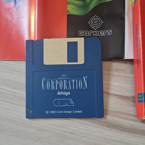 Corporation A Core Design Game Amiga RARE Conkers Version With Poster - Afbeelding 2 van 6