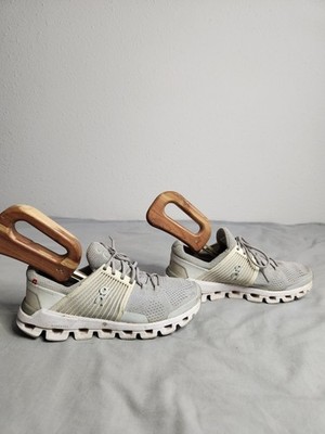 On CloudSwift Shoes Womens Size 7 Glacier White Athletic Running Sneakers EUC
