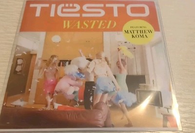 Promo Single CD - Tiesto Feat.Matthew Koma - Wasted