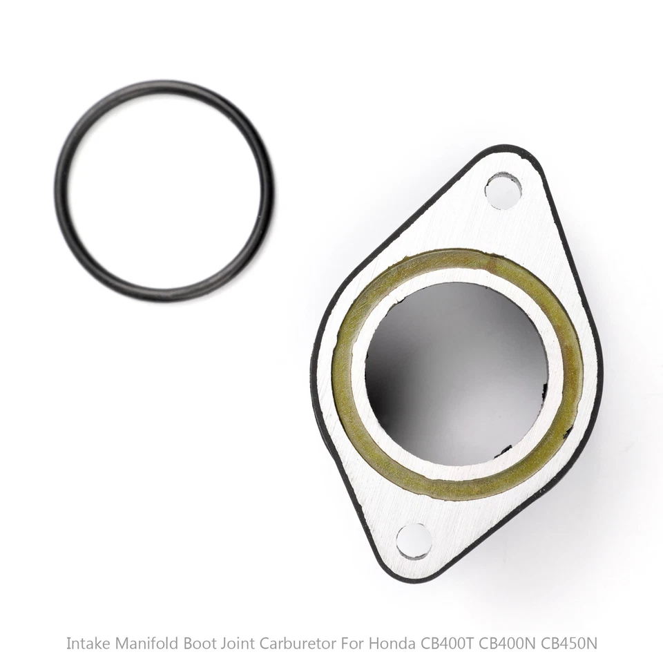 Intake Manifold Carburetor Insulator Boots For Honda CM400C/CM400E/CM400T/CB400 Foto 4 de 4