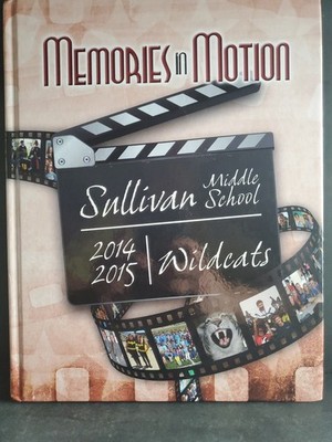 Sullivan Middle School Yearbook 2014-2015 CA Signed Katie Kehl Autographs