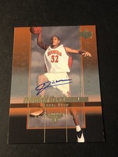 2003-04 Upper Deck Rookie Exclusives Star Rookie Auto Boris Diaw #A17 Auto