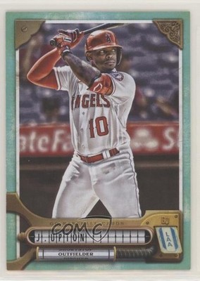 2022 Topps Gypsy Queen Turquoise 30/199 Justin Upton #77 0f3j