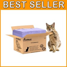 Fresh Scented Cat Pads, 50-Pack, Odor Control, Universal Fit