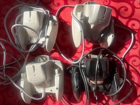 Sega Dreamcast Controller Aqua Blue Black Gray HKT-7700 Lot OF 4