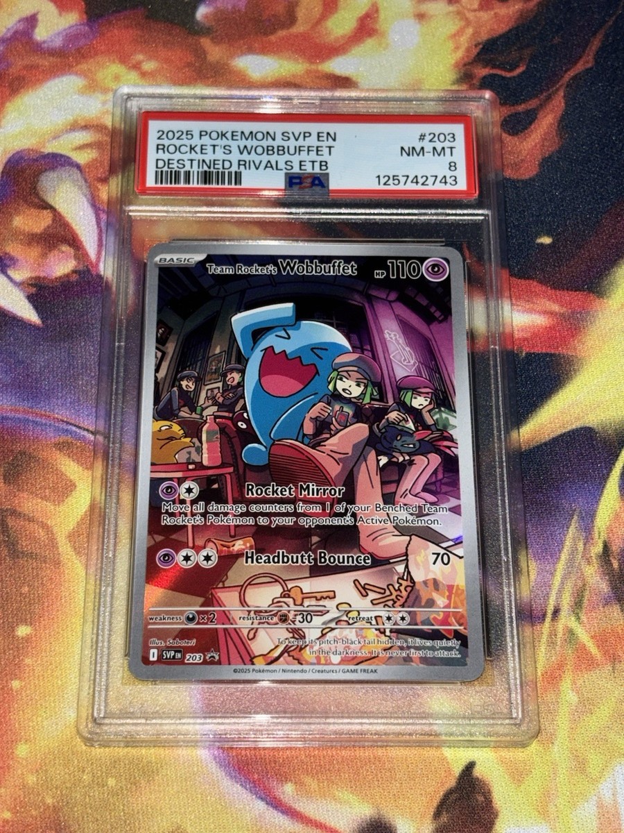 ウッウロボ♥ジムバトルPROMO♣♥♠ Team Rocket's Wobbuffet 203 Sv: Scarlet & Violet Promo Cards Holo