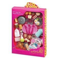 RV Camper Accessory Play Set Travel Trailer Toy Accessories for Dolls