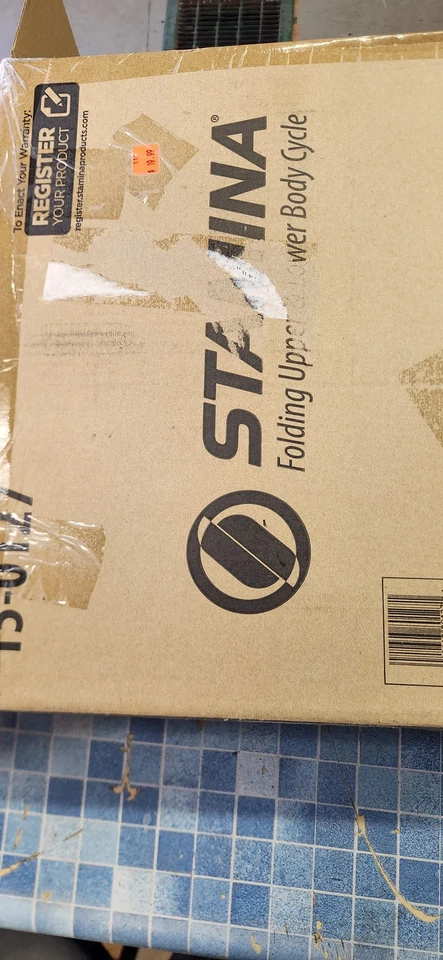 Stamina folding upper and lower body cycle open box - Image 2 of 4