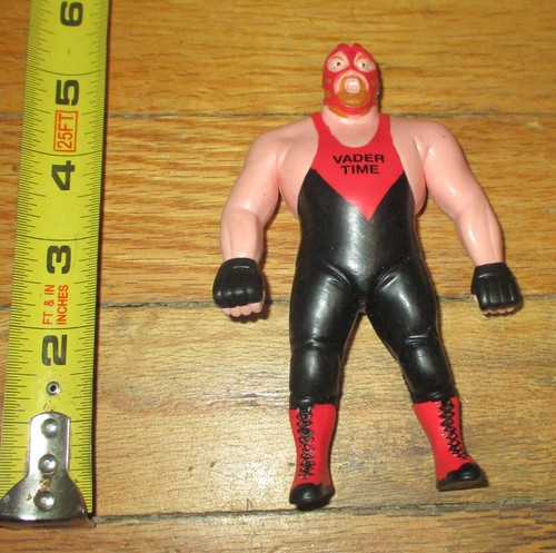 WWF WWE Just Toys Big Van Vader bendie Wrestling F...
