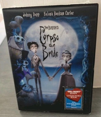 Tim Burton s Corpse Bride DVD w/ Collector s Book & Lenticular Slip-Case