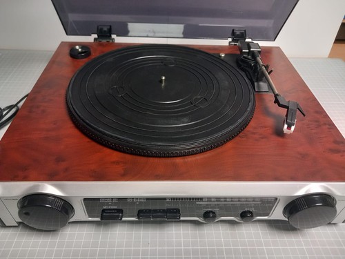 Technosonic MT-PH02 Plattenspieler & Radio Einbaulautsprecher 33/45/78 GETESTET - Bild 8 von 22